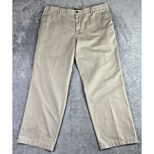 Dockers D3 Men's Size 40 X 32 Classic Fit Pants Tan Flat Front‎ Workwear Grunge